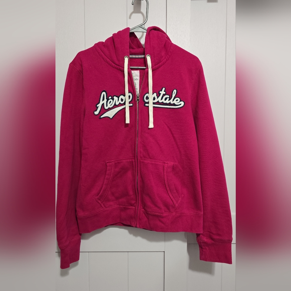 Aeropostale Pink Hoodie Jacket